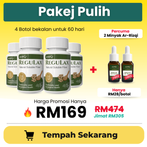 Set Pulih (4 Regulax + 2 Minyak)