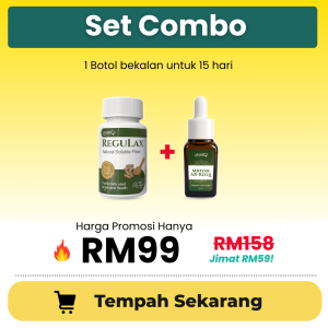 Set Combo (1 Regulax + 1 Minyak)